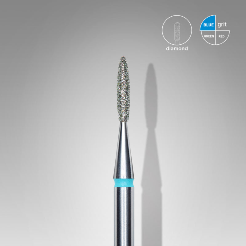 Staleks Diamantfräser Flamme Blau 1.6mm (Maniküre Pediküre) (FA10B016/8K)