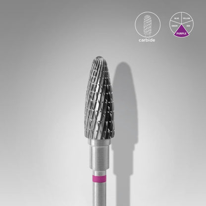 Staleks Hartmetall-Nagelfräser Corn Purple 5.0mm (FT90V050/13)