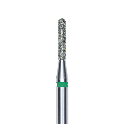 Staleks Diamantfräser abgerundeter Zylinder Grün 1,4mm (Maniküre Pediküre) (FA30G014/8K)