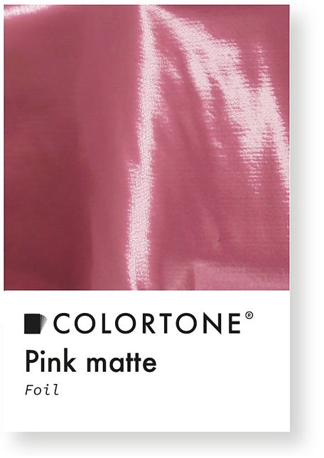 Colortone Pink Mattfolie