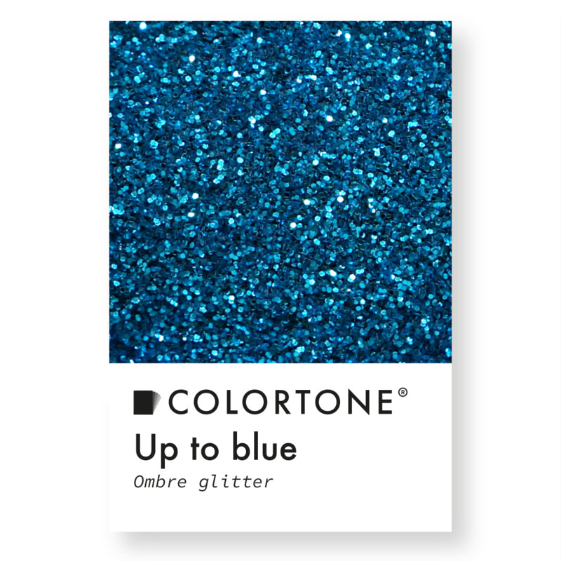 Colortone Ombre Glitzer Up To Blue