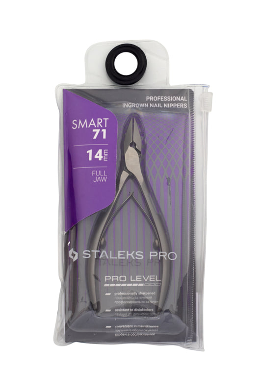 Staleks Professionelle Pediküre-Nagelzange Smart 71 14 mm Vollbacke (NS-71-14)