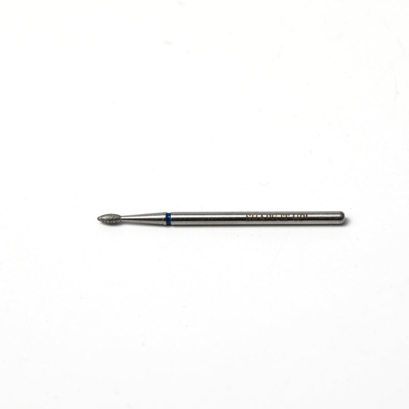Shape It Up Diamantfräser Bit Scharfe Mini Flame 1.8mm Blau (Maniküre Pediküre)