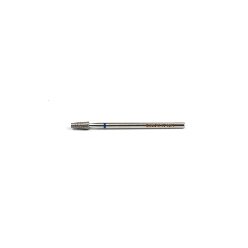 Shape It Up Diamantfrässtift kurzer Kegelstumpf 3,0 mm Blau (Maniküre Pediküre)