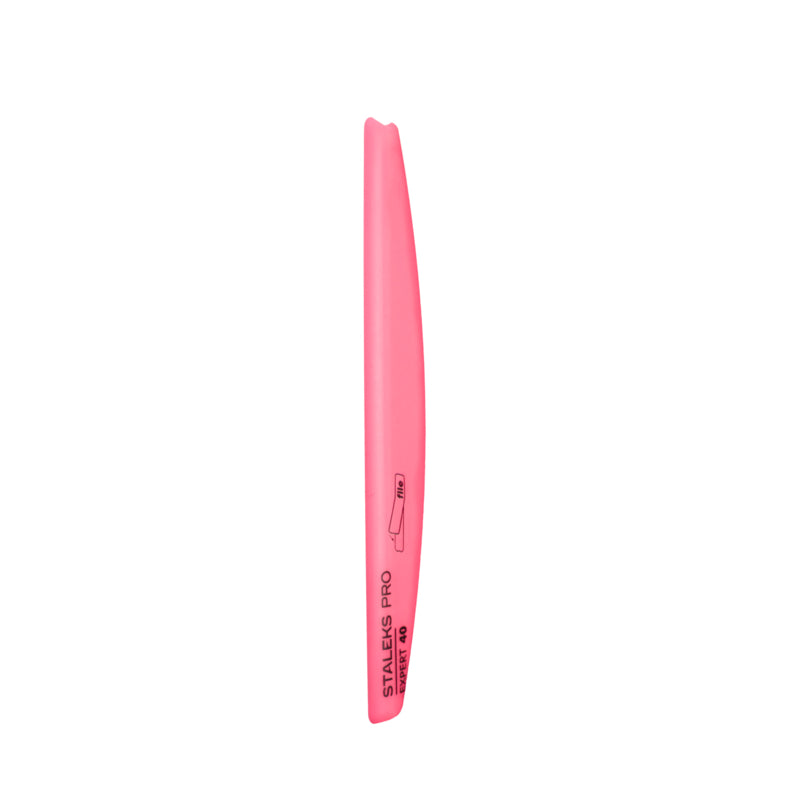 Staleks schräge Kunststoffbasis Halbmond Nagelfeile Expert 40 (SPBE-40)