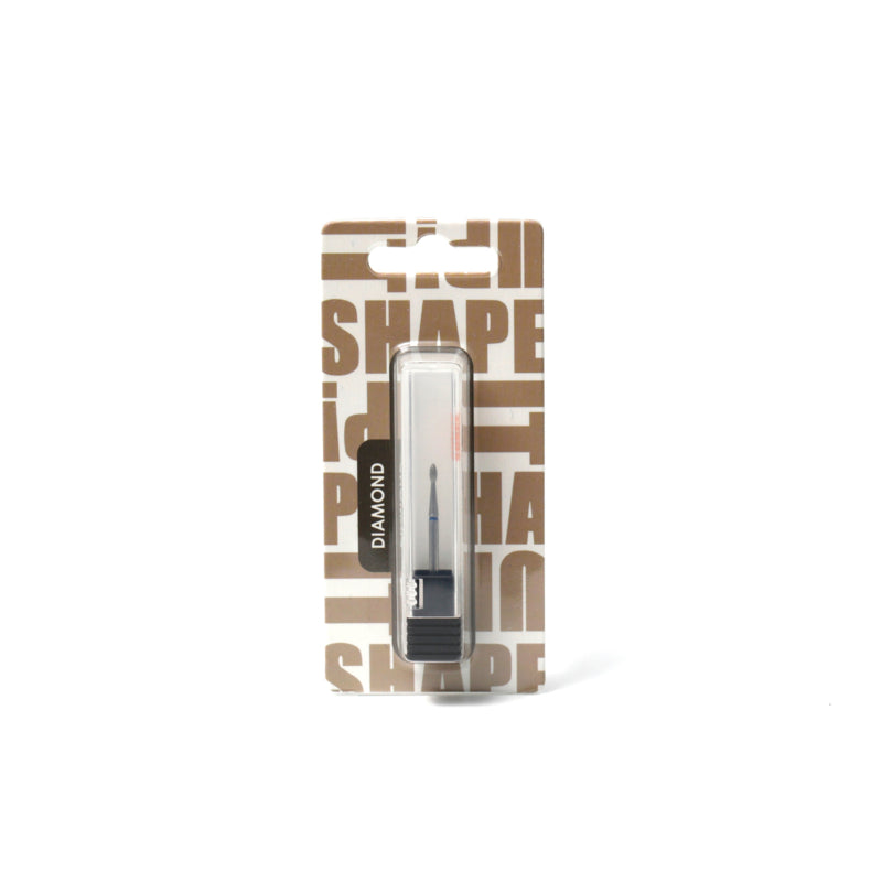 Shape It Up Diamantfräser Bit Scharfe Mini Flame 1.8mm Blau (Maniküre Pediküre)