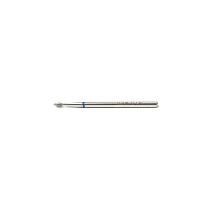 Shape It Up Diamond Fräser Bit Scharfe Mini Flame 1.3mm Blau (Maniküre Pediküre)