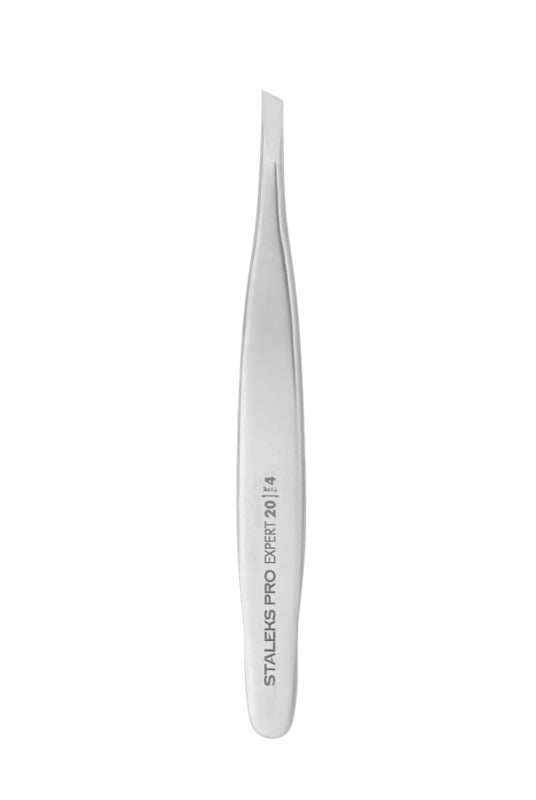 Staleks Pro Augenbrauenpinzette Expert 20 Typ 4 Schmal Schräg (TE-20/4)