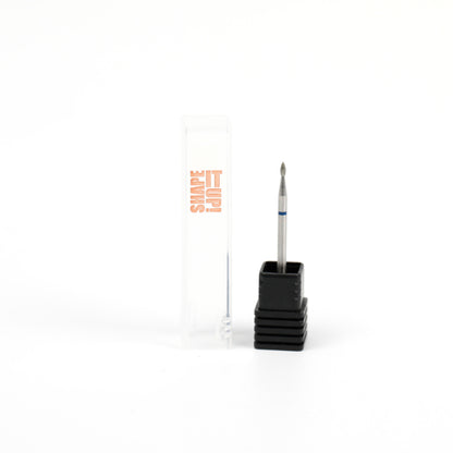 Shape It Up Diamond Frees Bit Scharfe Mini Flame 1.6mm Blau (Maniküre Pediküre)