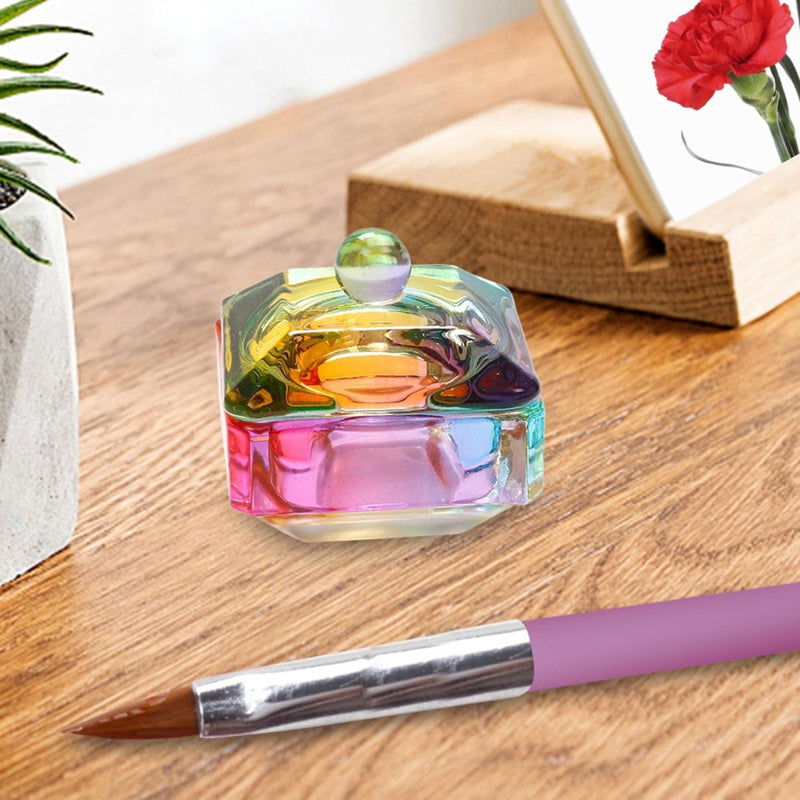 Shape It Up Dappendish Regenbogen Glas