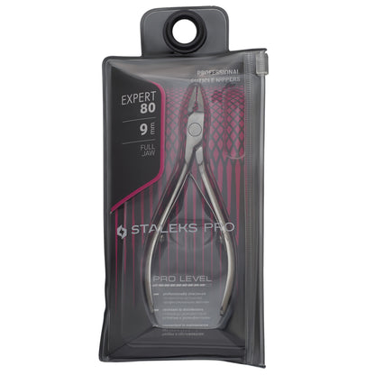 Staleks Professionelle Nagelhautzange Expert 80 9 mm Vollbacken (NE-80-9)