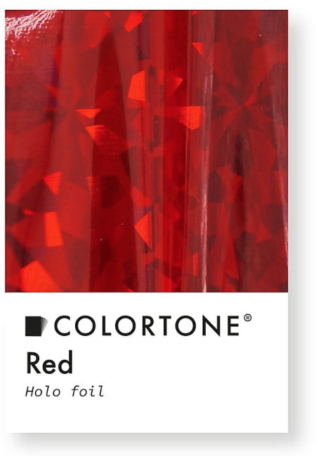 Colortone Red Holo Folie