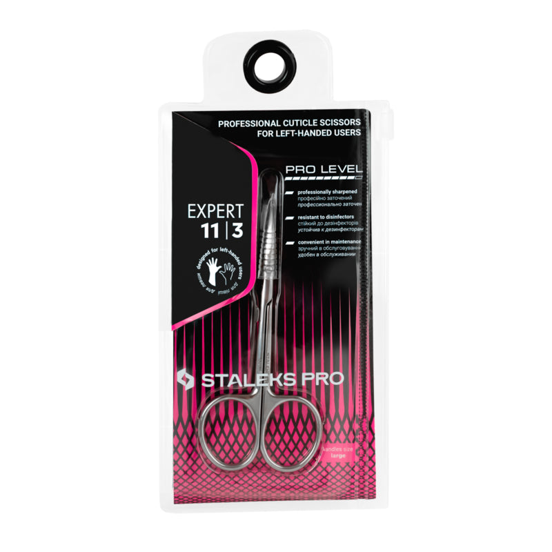 Staleks Professionelle Nagelhautschere Expert 11 Typ 3 Linkshänder (SE-11/3)