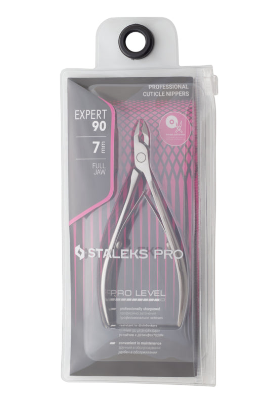 Staleks Professionelle Nagelhautzange Expert 90 7 mm Full Jaw (NE-90-7)