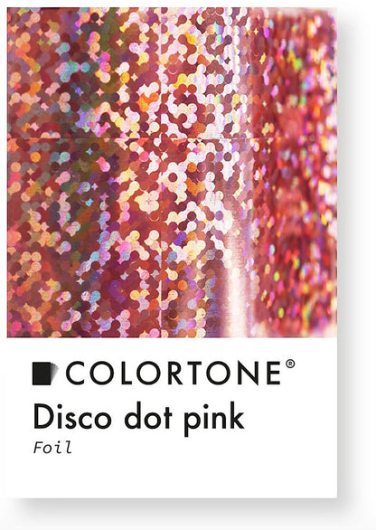 Colortone Disco Dot Pink Folie