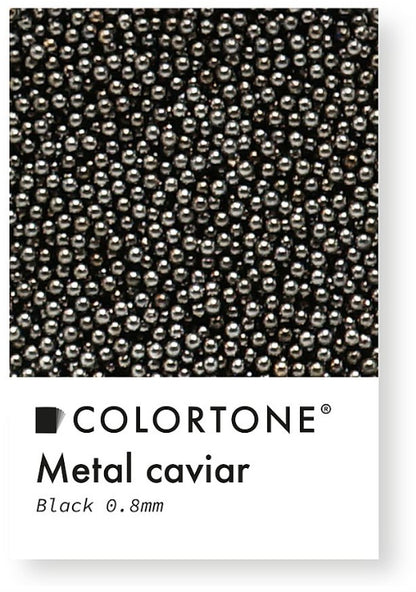 Colortone Metall Kaviar Schwarz