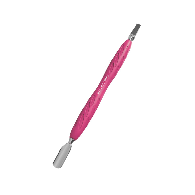 Staleks Pusher Schmal Abgerundet + Breites Messer Uniq Gummi 10 Typ 5 (PQ-10/5)