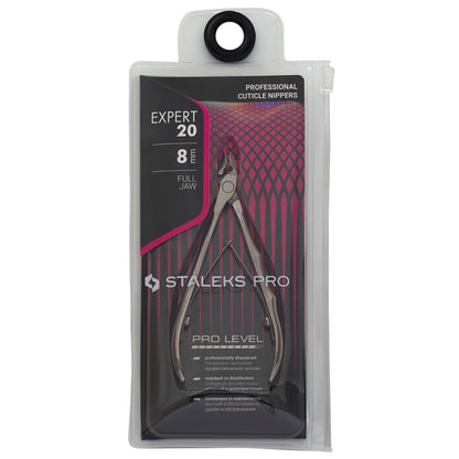 Staleks Professionelle Nagelhautzange Expert 20 8 mm Full Jaw (NE-20-8)