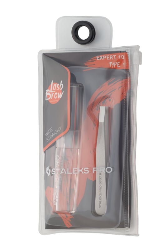 Staleks Pro Augenbrauenpinzette Expert 10 Typ 2 Schmal Gerade (TE-10/2)