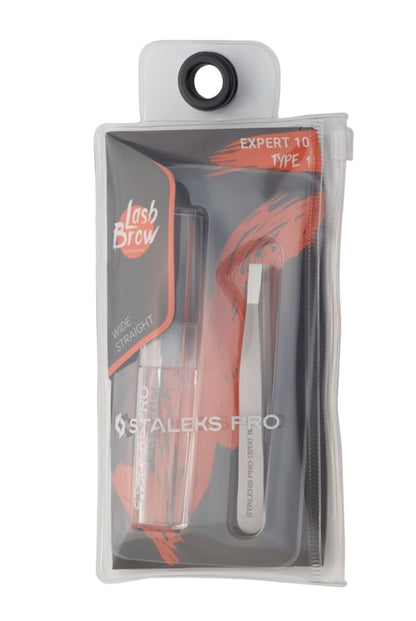 Staleks Pro Augenbrauenpinzette Expert 10 Typ 2 Schmal Gerade (TE-10/2)