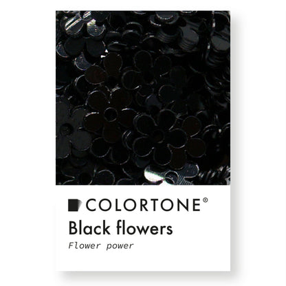 Colortone Schwarze Blumen