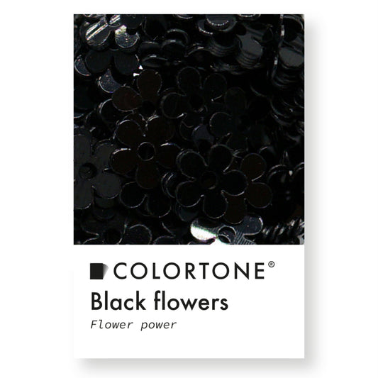 Colortone Schwarze Blumen