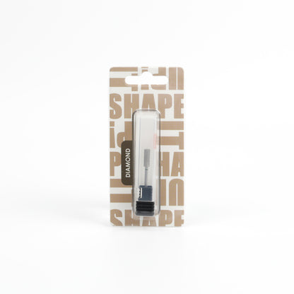 Shape It Up Diamantfräser Lang Breiter Zylinder Flat Top 4.0 mm Grün (Maniküre Pediküre)