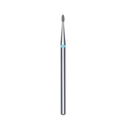 Staleks Diamantfräser abgerundeter Tropfen Blau 1,2mm (Maniküre Pediküre) (FA50B012/3K)