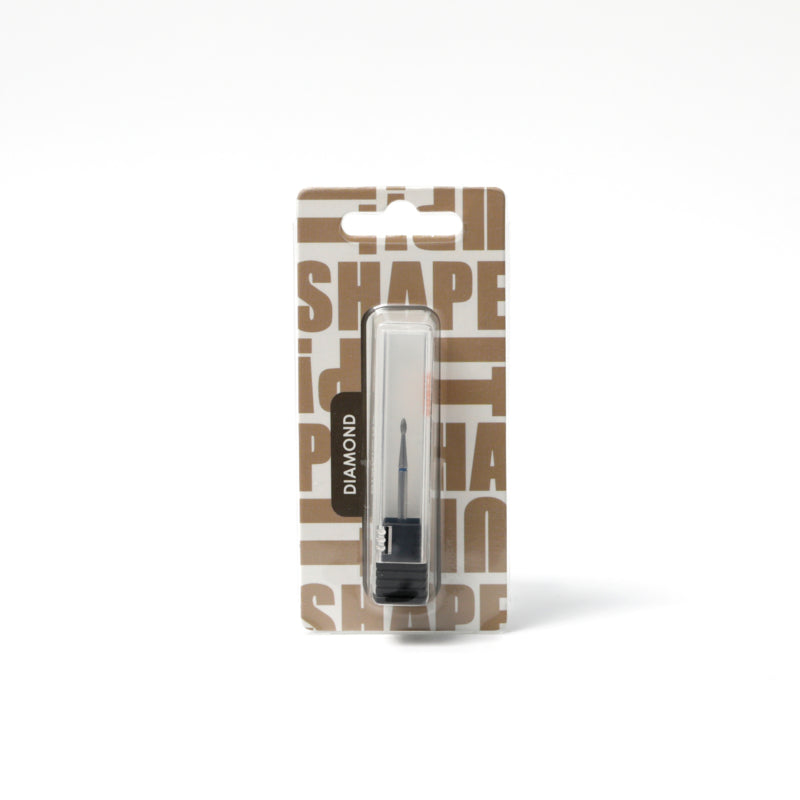 Shape It Up Diamond Fräser Bit Scharfe Mini Flame 1.3mm Blau (Maniküre Pediküre)