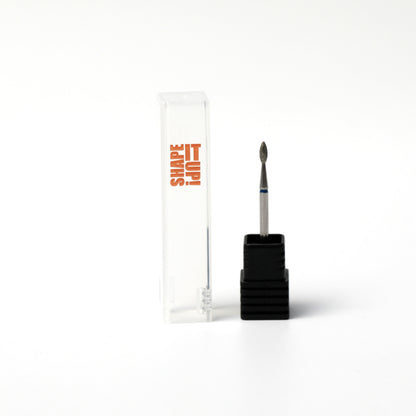 Shape It Up Diamond Frees Bit Lang Scharf Mini Flame 2.1 mm Blau (Maniküre Pediküre)