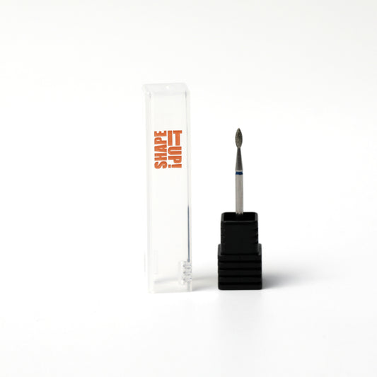 Shape It Up Diamond Frees Bit Lang Scharf Mini Flame 2.1 mm Blau (Maniküre Pediküre)