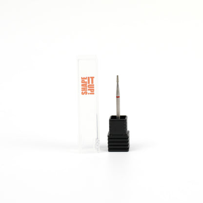 Shape It Up Diamantfrässtift Mini Kegelstumpf 1.4mm Rot (Maniküre Pediküre)
