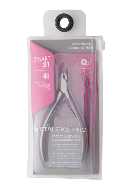 Staleks Professionelle Nagelhautzange Smart 31 4 mm Quarter Jaw (NS-31-4)