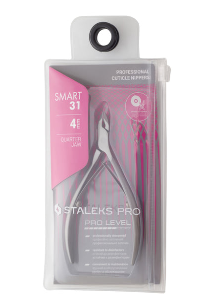 Staleks Professionelle Nagelhautzange Smart 31 4 mm Quarter Jaw (NS-31-4)