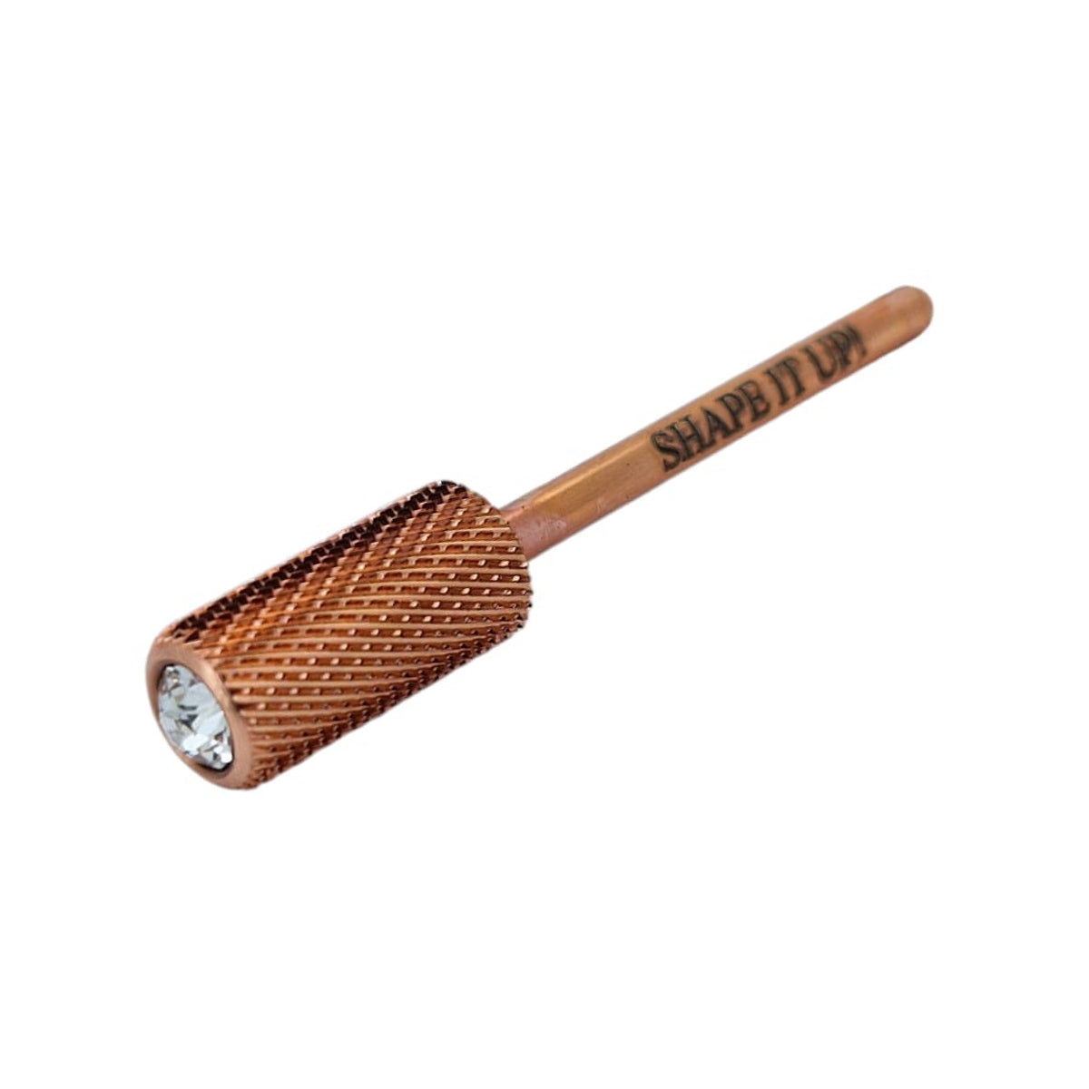 Shape It Up Hartmetall Fräser Bit Großer Zylinder Medium 6.6 mm Diamond Serie (Maniküre Pediküre)