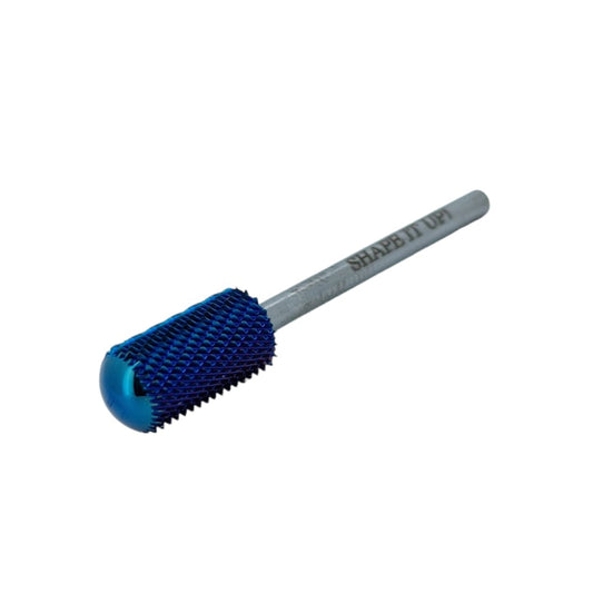 Shape It Up Hartmetall Sicherheitsfräser Zylinder Glatte Spitze Fein Rot (Maniküre Pediküre)