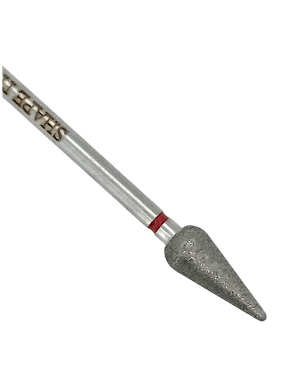 Shape It Up Diamond Frees Bit Big Drop XL 5.0mm Rood (Manicure Pedicure)