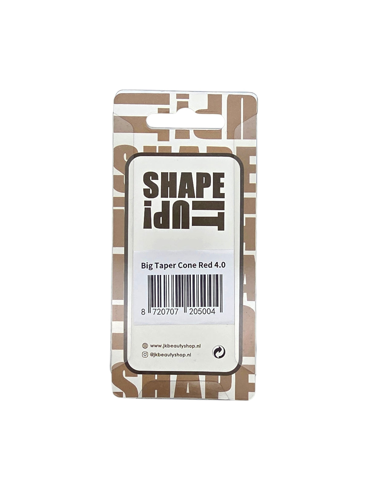 Shape It Up Diamond Frees Bit Big Taper Cone 4.0mm Rood (Manicure Pedicure)