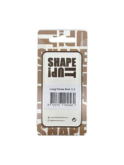 Shape It Up Diamond Frees Bit Lange Smalle Fluit Cilinder 2.3 mm Rood (Manicure Pedicure)