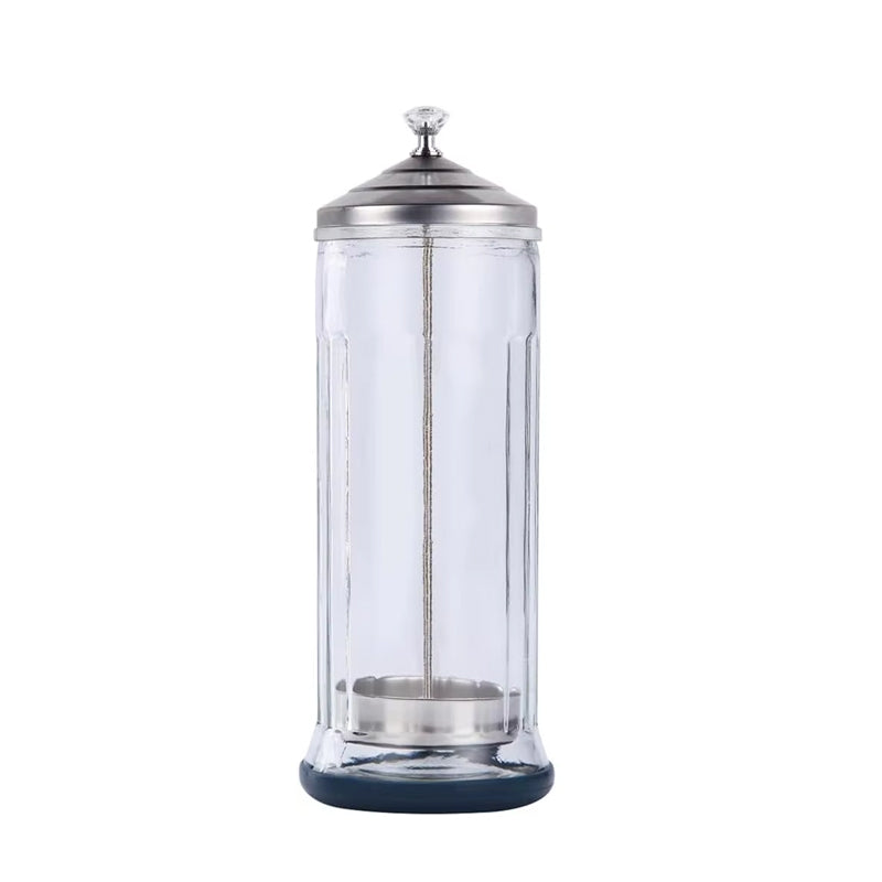 Shape It Up Glas-Desinfektionsflasche 1L mit Tauchrohr