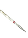 Shape It Up High Performance Groove Diamond Frees Bit Lange Flame Fijn Rood (Manicure Pedicure)