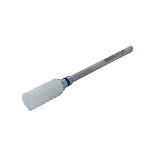 Shape It Up Keramikfräser Zylinder Kreuzverzahnung Mittel Blau (Maniküre Pediküre)