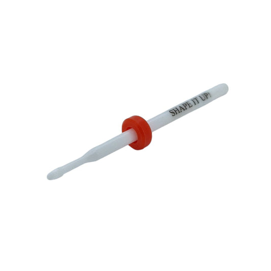 Shape It Up Keramik-Fräser Bit Cuticle Cleaner Fein Rot (Maniküre Pediküre)