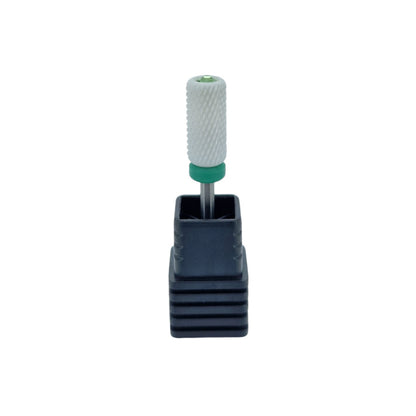 Shape It Up Keramikfräser Bit Großer Zylinder Grob Grün Diamond Serie (Maniküre Pediküre)