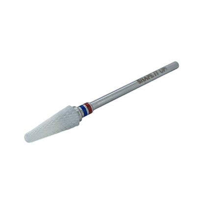 Shape It Up Keramikfräser Bit Kegel Fein Rot Blau (Maniküre Pediküre)
