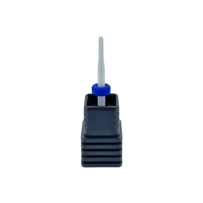 Shape It Up Keramikfräser Schmaler runder Zylinder Medium Blau (Maniküre Pediküre)