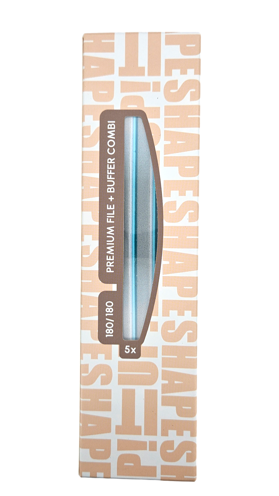 Shape It Up Premium Kombi Feile & Buffer 180/180 (5 Stück)