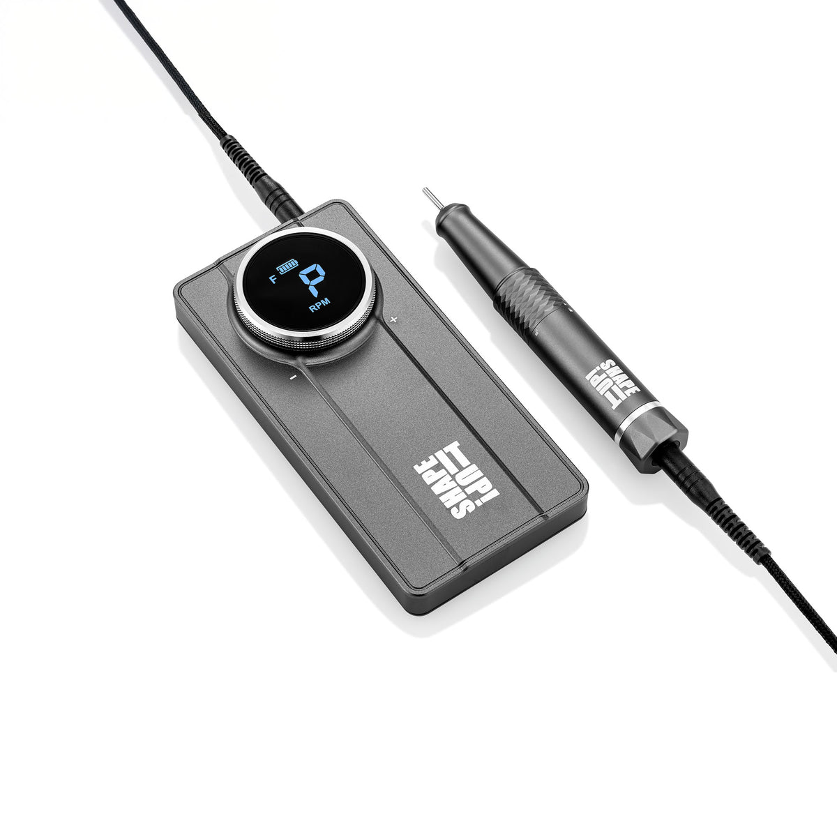Shape It Up Portable E-File Grau