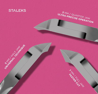 Staleks Professionele Nagelriemtang Expert 92 5 mm Half Jaw (NE-92-5)