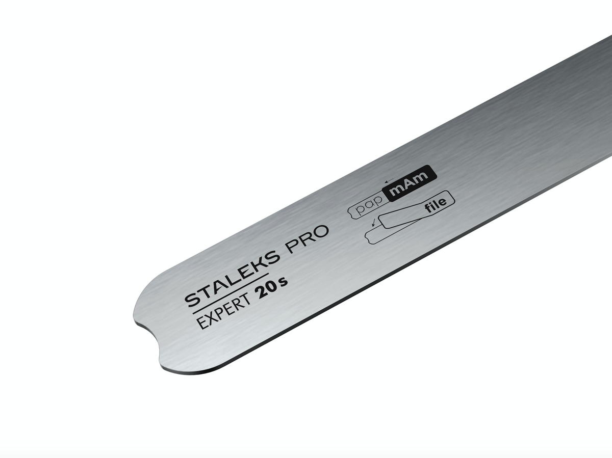 Staleks Metallbasis gerade Nagelfeile Expert 20s 130 mm (MBE-20s)